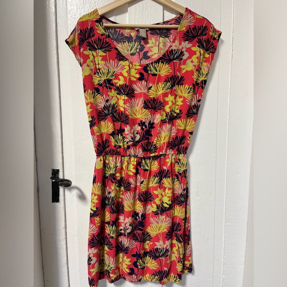 Banana Republic Tropical lightweight blouson size medium dress